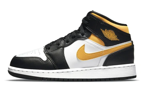 Jordan Air Jordan 1 Детские баскетбольные кроссовки MID Топ Унисекс