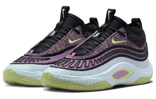 Nike Cosmic Unity 3 Амортизирующие Бейсболки Унисекс Черный Синий Фиолетовый