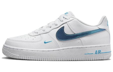 Nike Air FORCE 1 Детские Скейтбординги Низкие Кроссовки для школы