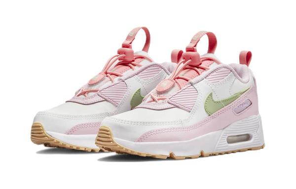 Nike Air Max 90 Детская повседневная обувь Низкий Топ Пре-Школа