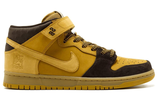 NIKE Dunk SB Кроссовки для скейтбординга MID Топ Унисекс