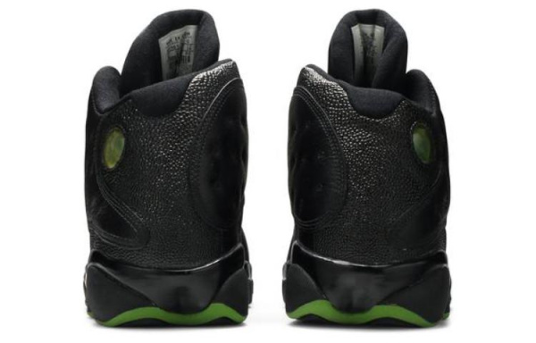 Jordan Air Jordan 13 Ретро Altitudes2005 Высокие Топы Винтажные Баскетбольные Кроссовки Мужские Черные Зеленые