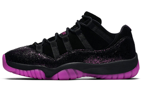 Jordan Air Jordan 11 Винтажные баскетбольные кроссовки Low Топ Женские