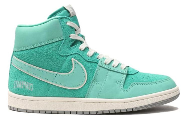 Корпоративный x Jordan Air Ship Pesp Нижняя юбка Устойчивая к истиранию Высокий топ Винтажные баскетбольные кроссовки Унисекс Зеленый