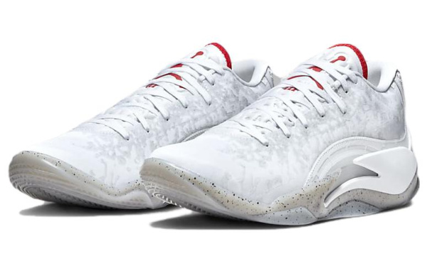 Джордан Zion 3 Slip-resistant Low Top Баскетбольные кроссовки Мужской Белый Азиатская версия