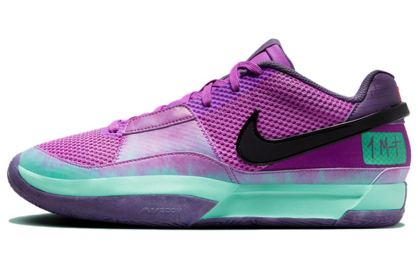 Nike Ja 1 'XMAS' Рождество Низкие Баскетбольные Кроссовки Мужские Фиолетовые Черные Международная Версия