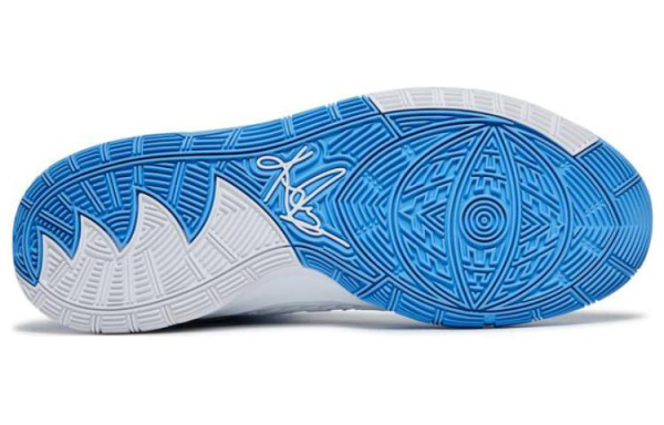 Nike Kyrie 6 TB Promo Slip-Resistant Abrasion-Resistant MID Баскетбольные кроссовки Мужской Синий Международная версия