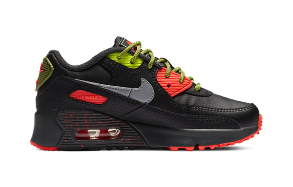 Nike Air Max 90 Детская повседневная обувь Низкий Топ Пре-Школа