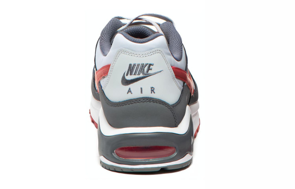 Nike Air Max Command Low Топ Марафон Беговые кроссовки Мужской Белый серый красный