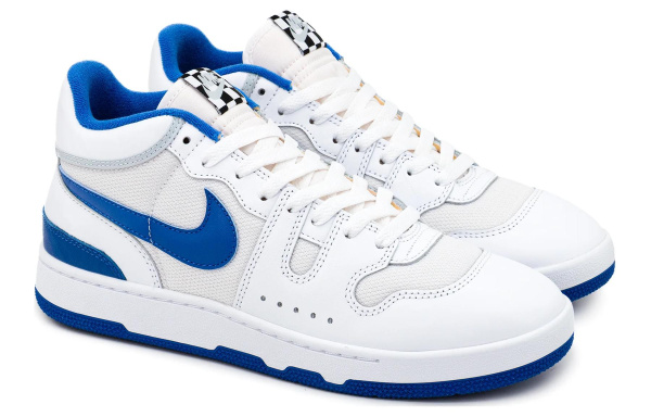 Nike Mac Attack Low Топ Скейтборд Кроссовки Унисекс Синий Белый