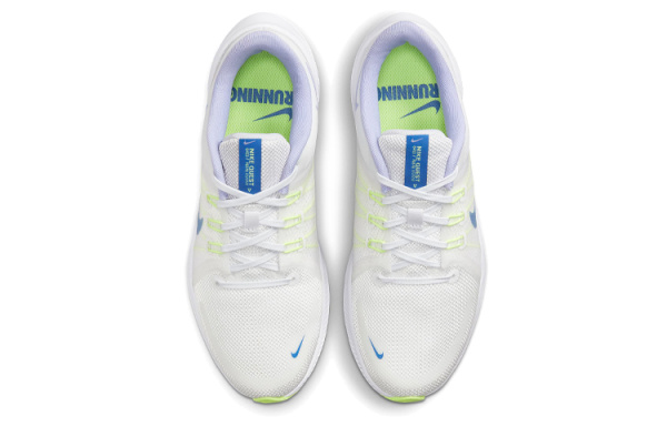 Nike Quest 4 Low Топ Тренировочные Беговые Кроссовки Женские Белые Синие Желтые