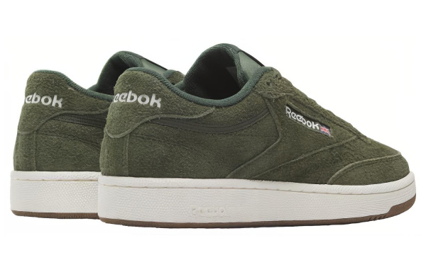 reebok Club C Series Кроссовки для скейтбординга Низкие Зеленые Мужские