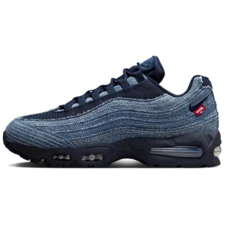 Nike Air Max 95 Беговые кроссовки Низкий топ Синий Унисекс