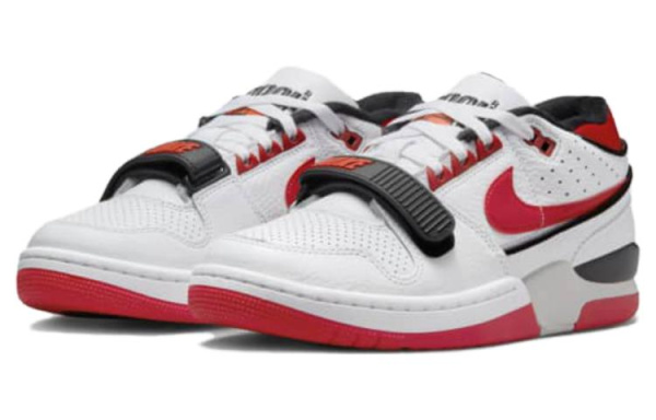 Nike Air ALPHA FORCE 88 Low Топ Скейтборд Кроссовки Унисекс Белый Красный