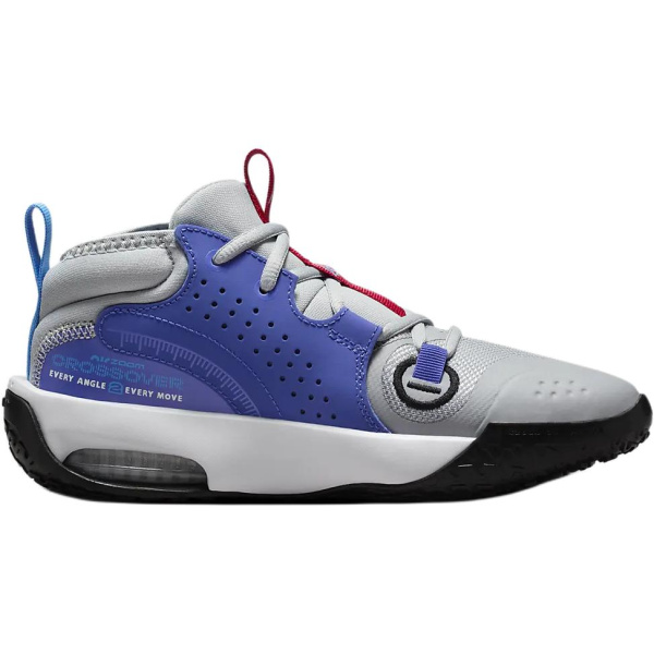 Nike Air Zoom Crossover 2 Детские баскетбольные кроссовки MID Топ Серо-голубой/Белый Унисекс