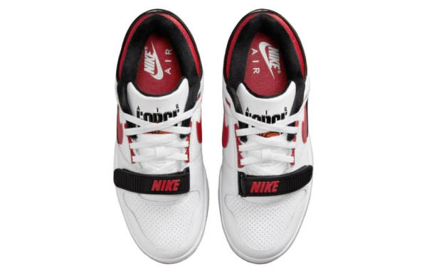 Nike Air ALPHA FORCE 88 Low Топ Скейтборд Кроссовки Унисекс Белый Красный