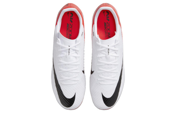 Nike Mercurial Vapor 15 MG MULTI Ground FG Твердый грунт Футбольные бутсы Унисекс Красный Белый