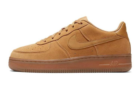 Nike Air FORCE 1 Детские Скейтбординги Низкие Кроссовки Унисекс