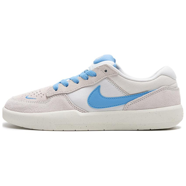 Nike SB Force 58 Low Топ Скейтборд Кроссовки Унисекс Белый Синий