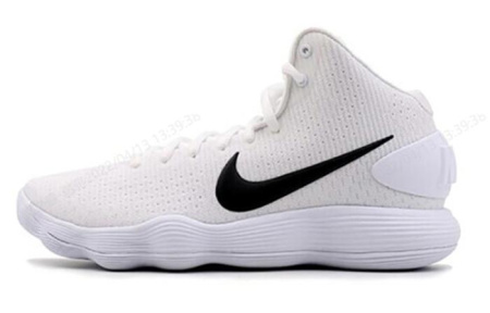 Nike Hyperdunk 2017 High Топ Баскетбольные кроссовки для игры Мужской Белый