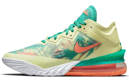 Nike Lebron 18 Баскетбольные кроссовки Low Топ Унисекс