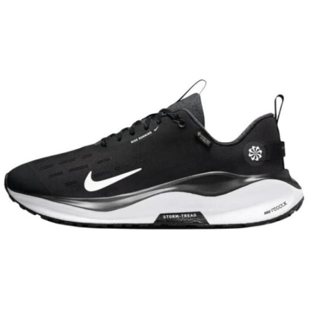 Nike InfinityRN 4 Водонепроницаемый Низкий Топ Беговые кроссовки Мужские Черный Белый