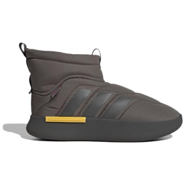 Adidas Adipuff Slip Resistant Abrasion Resistant High Top Casual Unisex Layered Olive Green Adidas Adipuff Противоскользящий устойчивый к истиранию высокий топ повседневный унисекс многослойный оливково-зеленый
