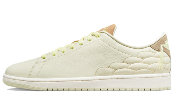 Jordan Air Jordan 1 Centre Court Low Топ Винтажные баскетбольные кроссовки Унисекс Кокосовое молоко
