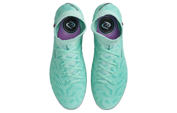 Nike Phantom Luna Elite FG Твердый грунт Противоскользящие Устойчивые к истиранию Футбольные бутсы Унисекс Черный Зеленый