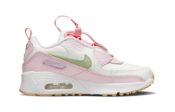 Nike Air Max 90 Детская повседневная обувь Низкий Топ Пре-Школа