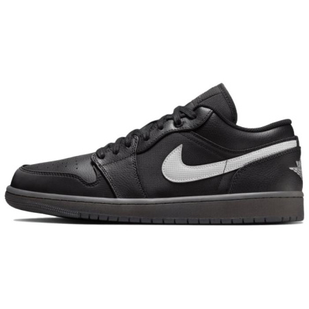 Jordan Air Jordan 1 Нижняя юбка Устойчивая к истиранию Низкий топ Винтажные баскетбольные кроссовки Унисекс Черный