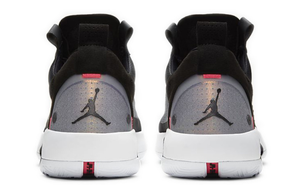 Jordan Air Джордан 34 Low PF Heritage Low Топ Баскетбольные кроссовки для игры Мужской Черный Красный Азиатская Версия