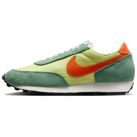 Nike Daybreak Устойчивый к истиранию Дышащие Низкие Беговые кроссовки Унисекс Зеленые