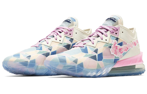 Nike Lebron 18 Баскетбольные кроссовки Low Топ Унисекс