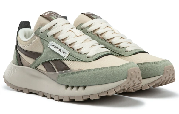 reebok CL LEGACY W+ Беговые кроссовки Низкие Абрикос/Серо-зеленый Унисекс