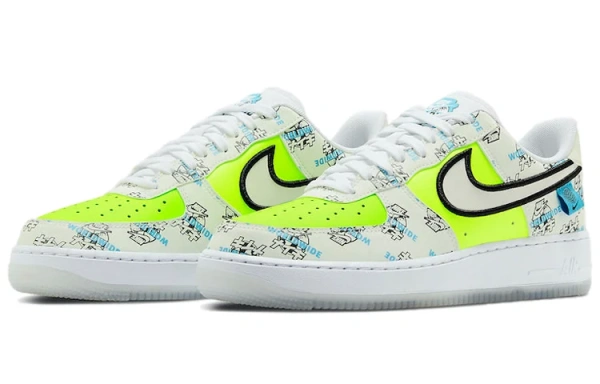 Nike Air FORCE 1 Кроссовки для скейтбординга Низкие Кроссовки Унисекс