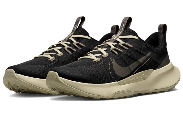 Nike Juniper Trail 2 Low Top Trail Беговые кроссовки Мужской Черный