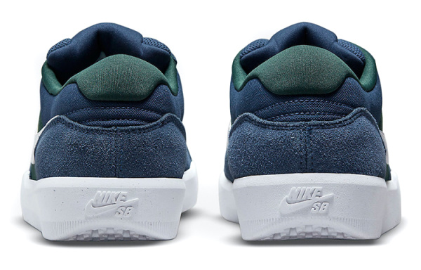Nike SB Force 58 Low Топ Скейтборд Кроссовки Унисекс Синий Зеленый