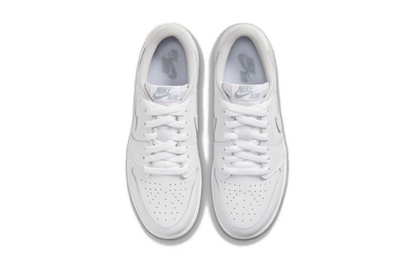 Jordan Air Jordan 1 Low OG Neutral GREY Low Топ Винтажные баскетбольные кроссовки Женские Серый белый
