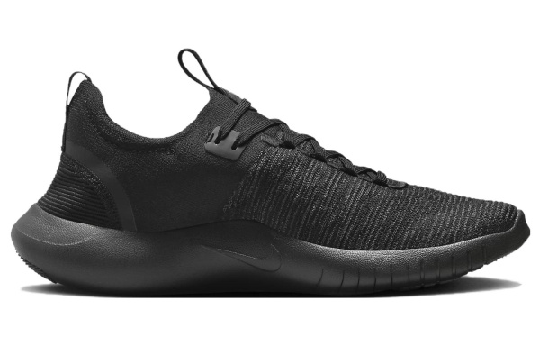 Nike Free RN Slip-Resistant Low Top Повседневные Беговые Кроссовки Мужские Черные