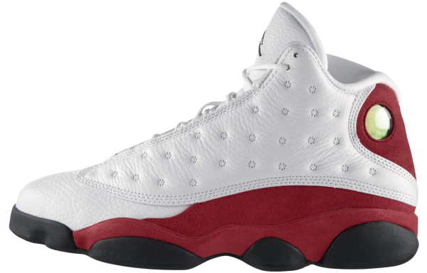 Jordan Air Jordan 13 Retro Cherry High Top Винтажные баскетбольные кроссовки Мужские Белый Красный Выпуск 2010 года