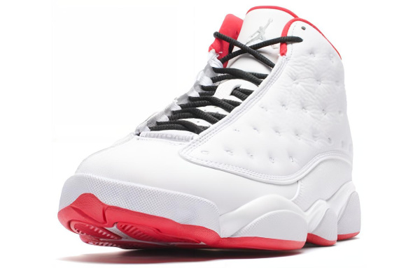 Jordan Air Jordan 13 HOF High Топ Винтажные баскетбольные кроссовки Мужской Красный Белый