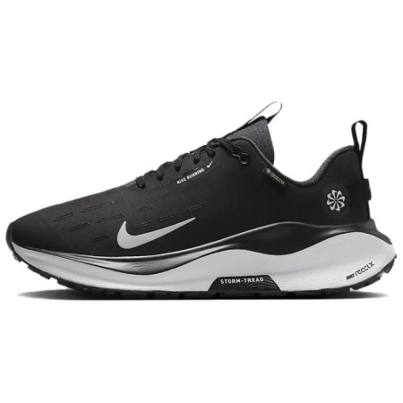 Nike InfinityRN 4 Slip-on Водонепроницаемый Низкий Топ Повседневные Беговые кроссовки Женские Черные
