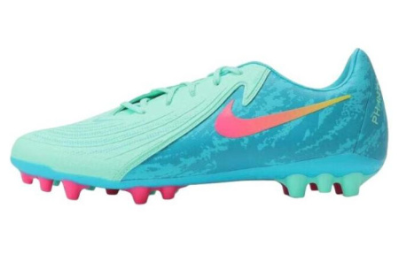 Nike Phantom GX 2 AG Искусственная трава Футбольные бутсы Мужской Синий Зеленый