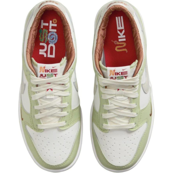 NIKE Dunk Детские Скейтбординги Низкие Зеленые Унисекс
