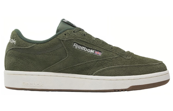reebok Club C Series Кроссовки для скейтбординга Низкие Зеленые Мужские