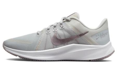 Nike Quest 4 Low Топ Повседневные Беговые Кроссовки Женские Светло-Серые