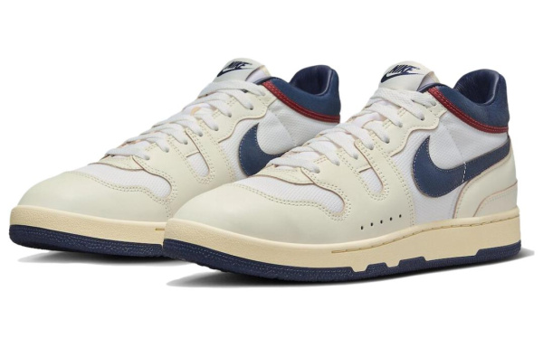 Nike Mac Attack 'Better With Age' Устойчивый к истиранию Дышащий MID Скейтбординг Кроссовки Мужские Бежево-Синие