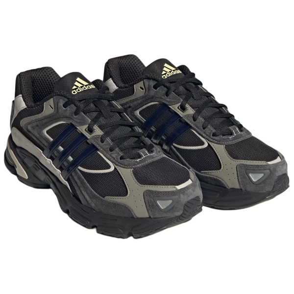 Adidas RESPONSE CL Противоскользящий устойчивый к истиранию низкий топ повседневная обувь мужская черный серебряный