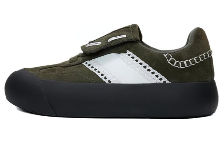 GOOD BAI Кроссовки для скейтбординга Low Top Оливково-зеленый Унисекс
